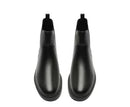 Bota Chelsea Cano Curto Salto Baixo Bold Preta