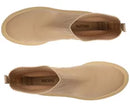 Bota Tratorada Cano Baixo Nude Knit