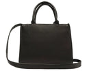 Bolsa Tote Preta Monocolor Média