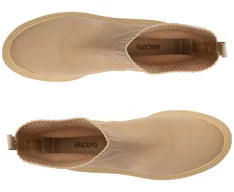 Bota Tratorada Cano Baixo Nude Knit